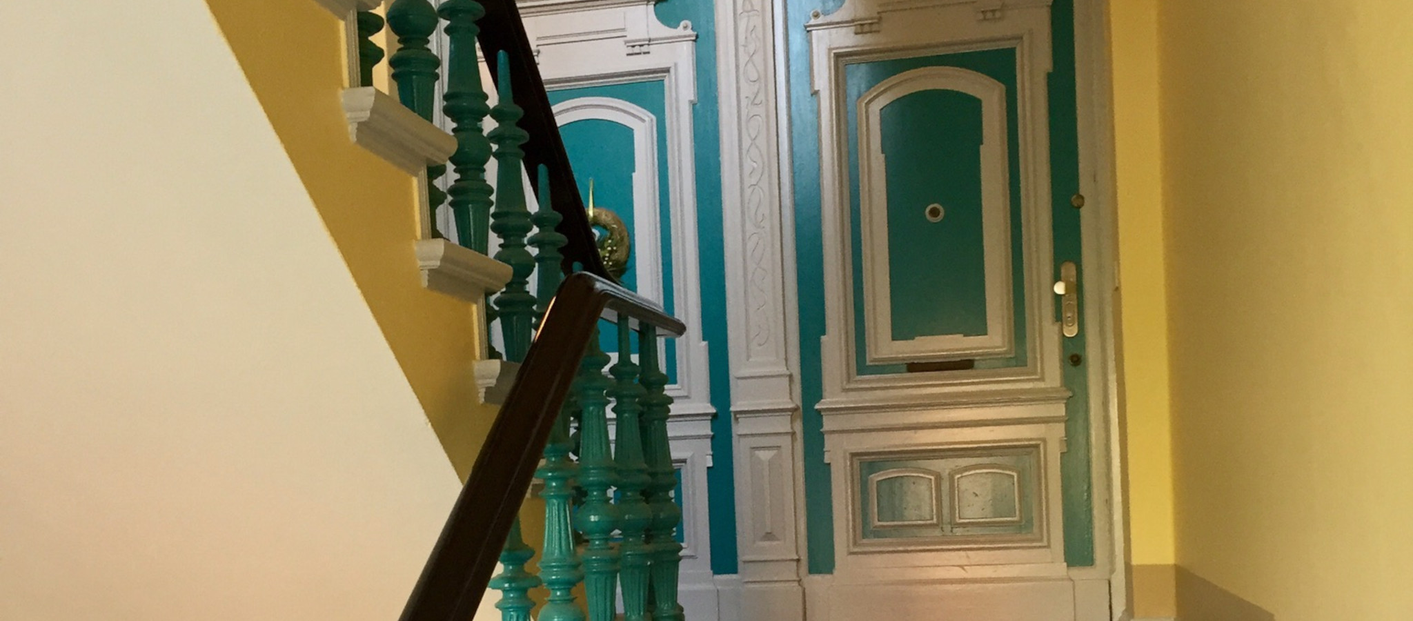 Galerie Foto - Treppenhausanstrich