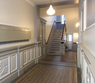Galerie Foto - Treppenhausanstrich