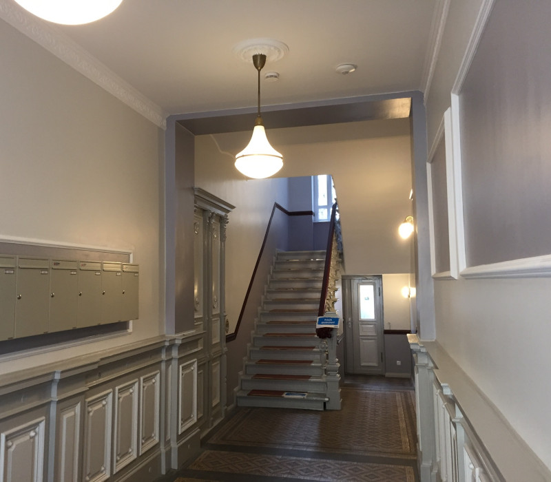 Galerie Foto - Treppenhausanstrich