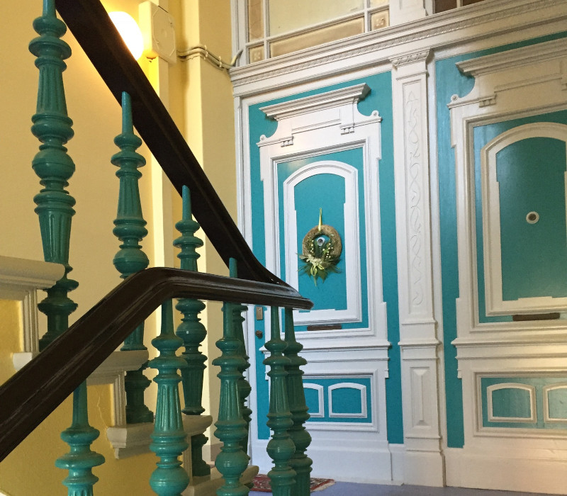 Galerie Foto - Treppenhausanstrich
