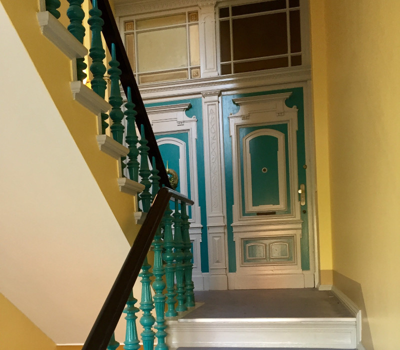 Galerie Foto - Treppenhausanstrich